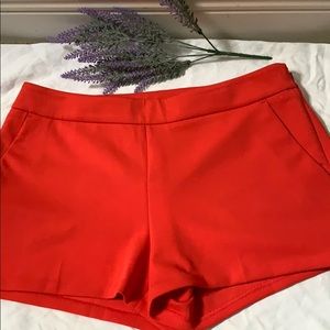 Express High Waisted Shorts With Pockets
